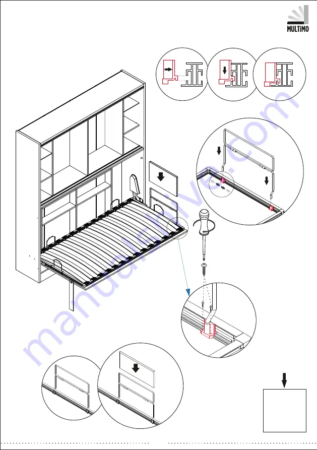Multimo A 214 PARETE LETTO T Скачать руководство пользователя страница 19