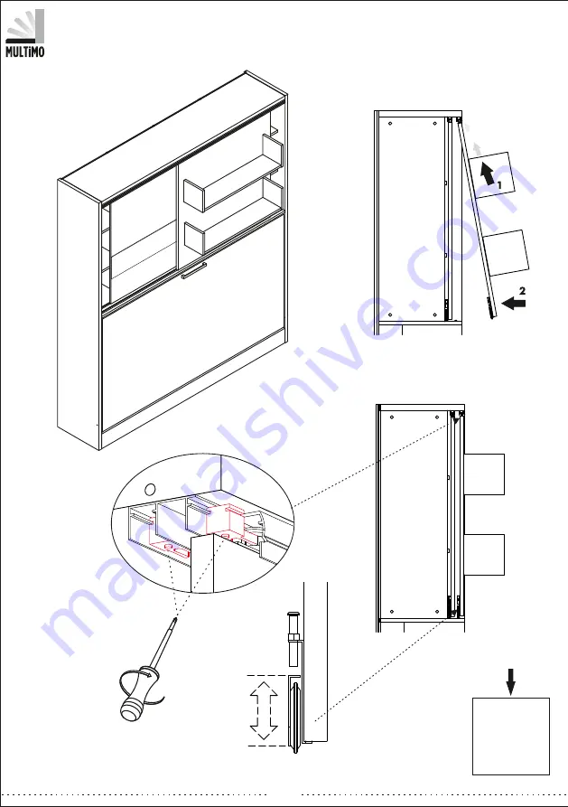Multimo A 214 PARETE LETTO T Скачать руководство пользователя страница 22