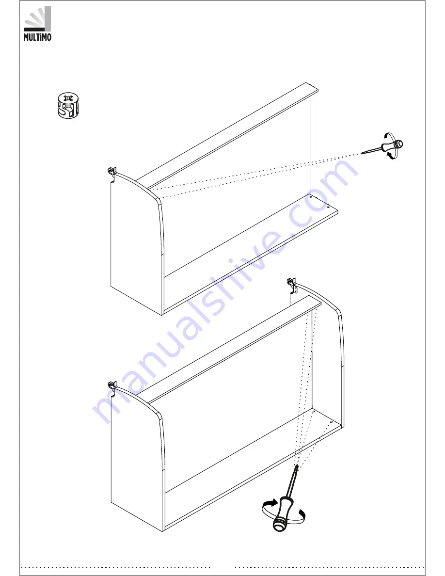 Multimo A 216 TWIN BED Assembly Instructions Manual Download Page 6