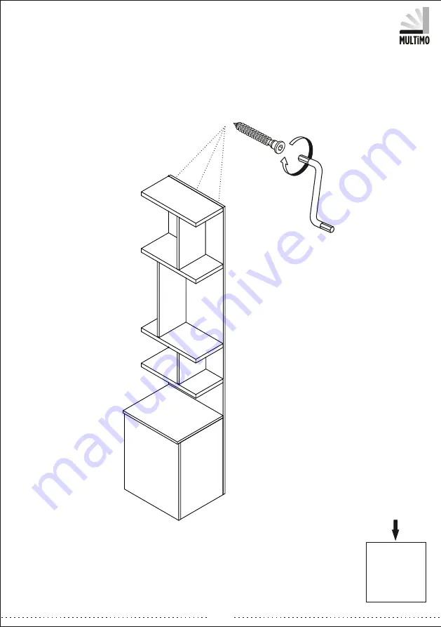 Multimo ROYAL BOOKCASE 50 A 504 Скачать руководство пользователя страница 9