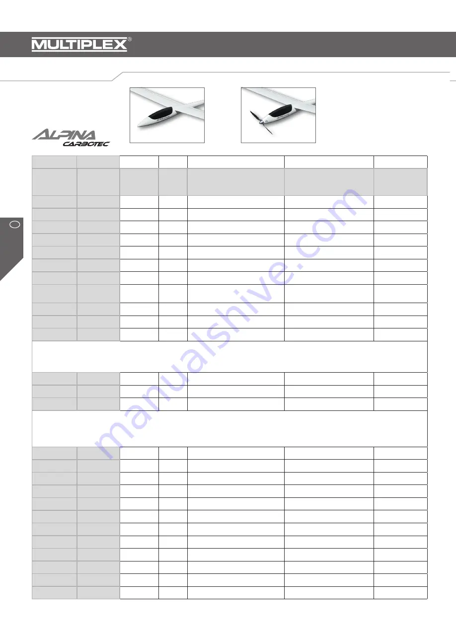 Multiplex Alpina Carbotec Скачать руководство пользователя страница 24