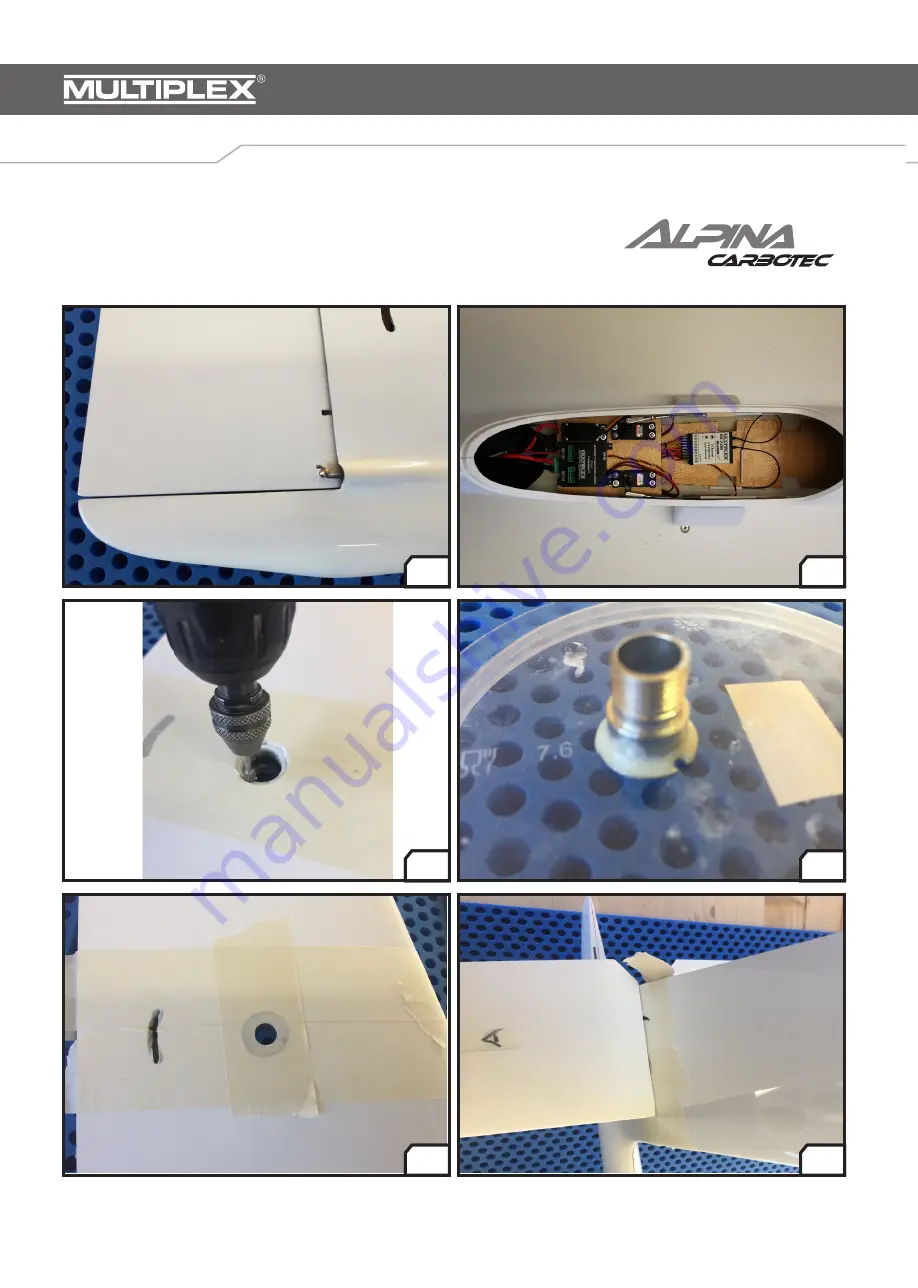 Multiplex Alpina Carbotec Assembly Instructions Manual Download Page 30