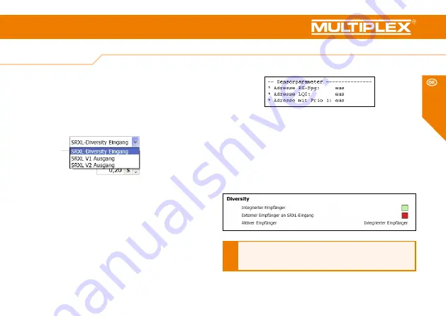 Multiplex M-LINK RX-16-DR MASTER Instruction Manual Download Page 7