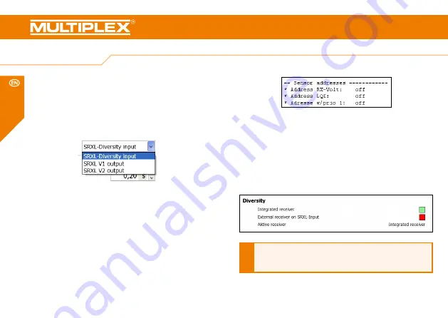 Multiplex M-LINK RX-16-DR MASTER Instruction Manual Download Page 18