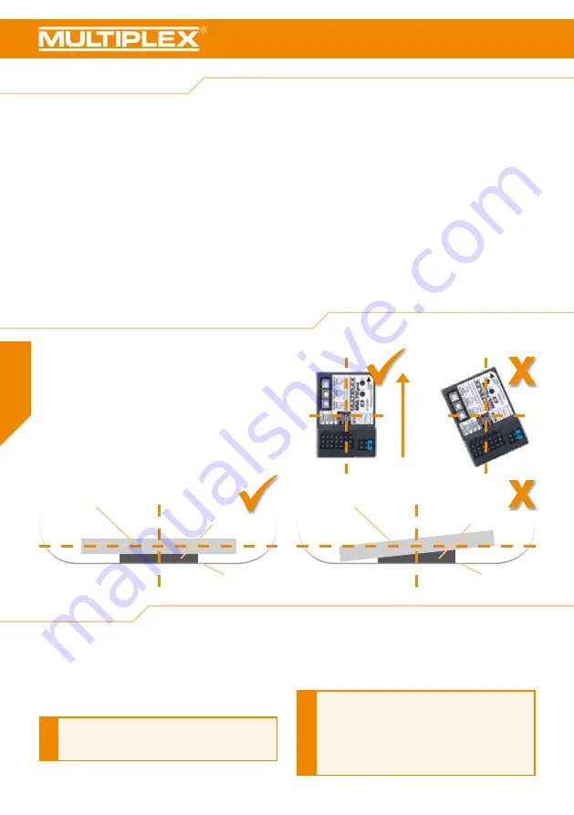 Multiplex MULTIGyro G3 Instruction Manual Download Page 16