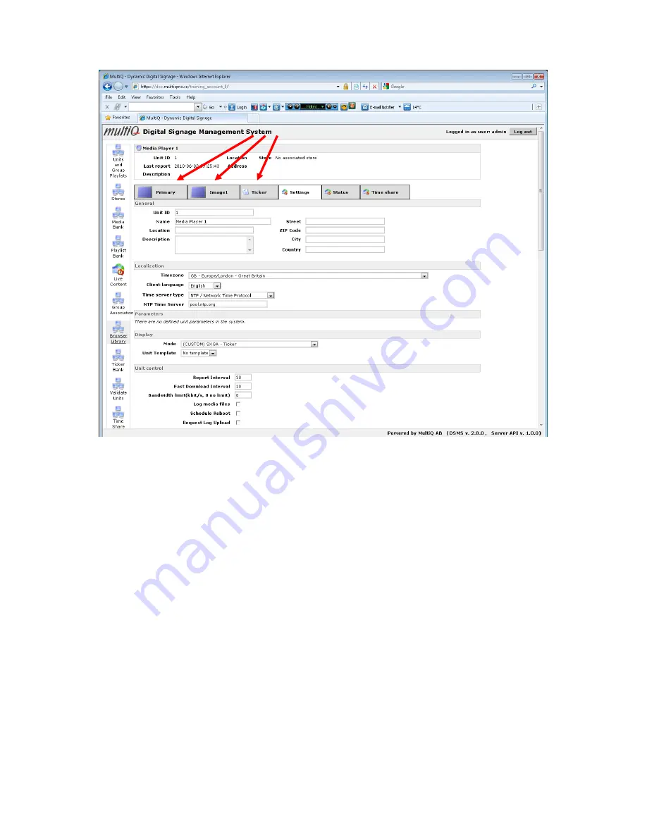 MultiQ DSMS 3 User Manual Download Page 83