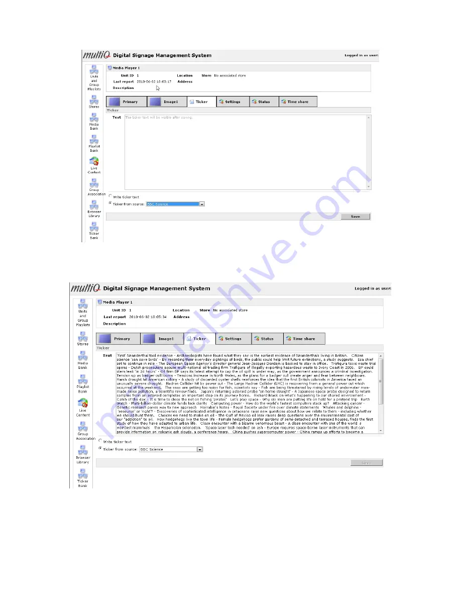 MultiQ DSMS 3 User Manual Download Page 122