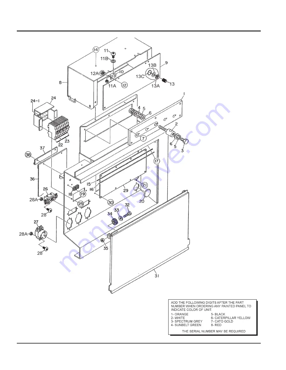 MULTIQUIP DCA85USJ2 Operation And Parts Manual Download Page 80