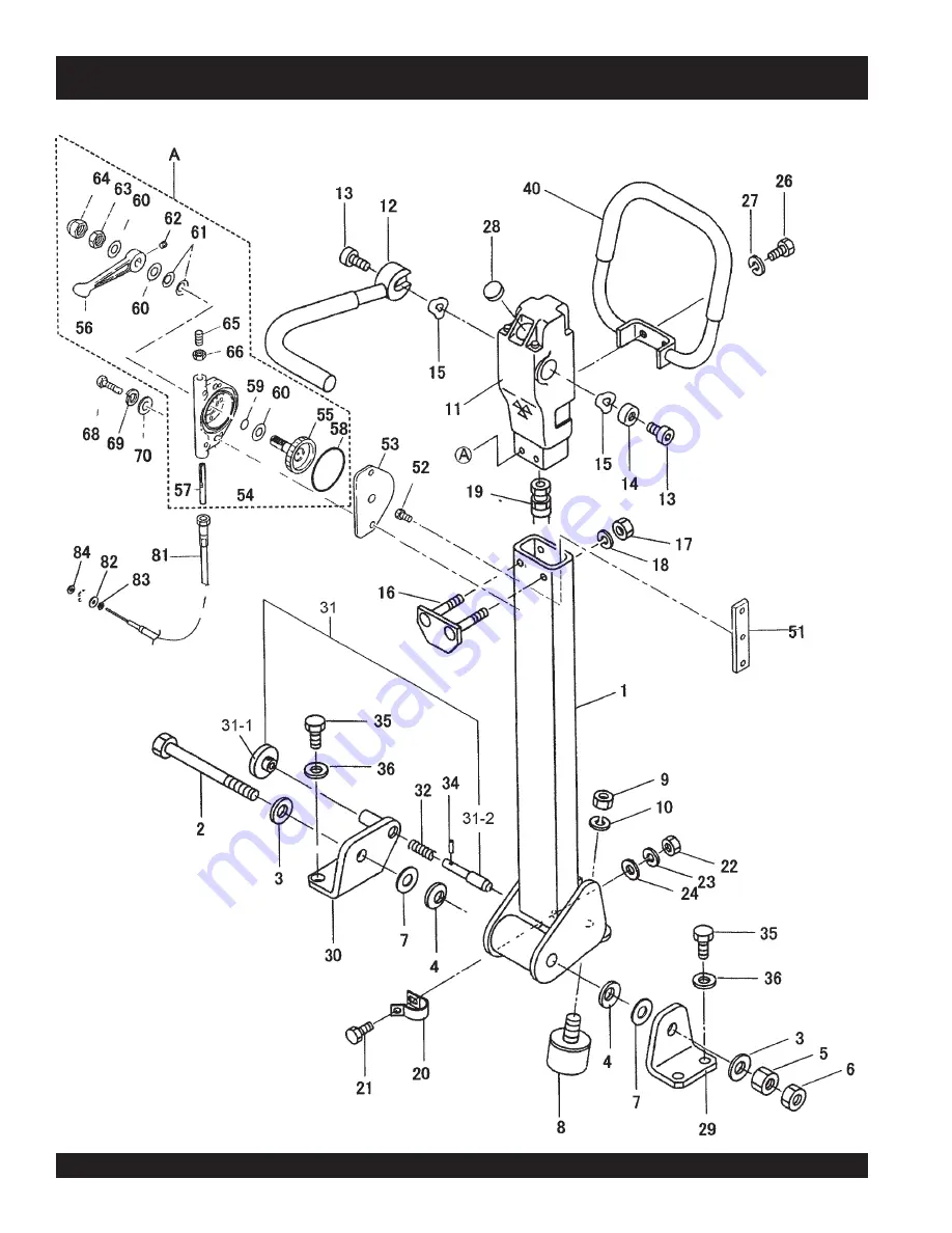 MULTIQUIP Mikasa MVH-150D2 Operation And Parts Manual Download Page 36