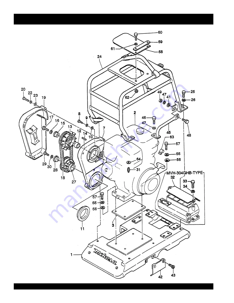 MULTIQUIP Mikasa MVH-304GHB Скачать руководство пользователя страница 36