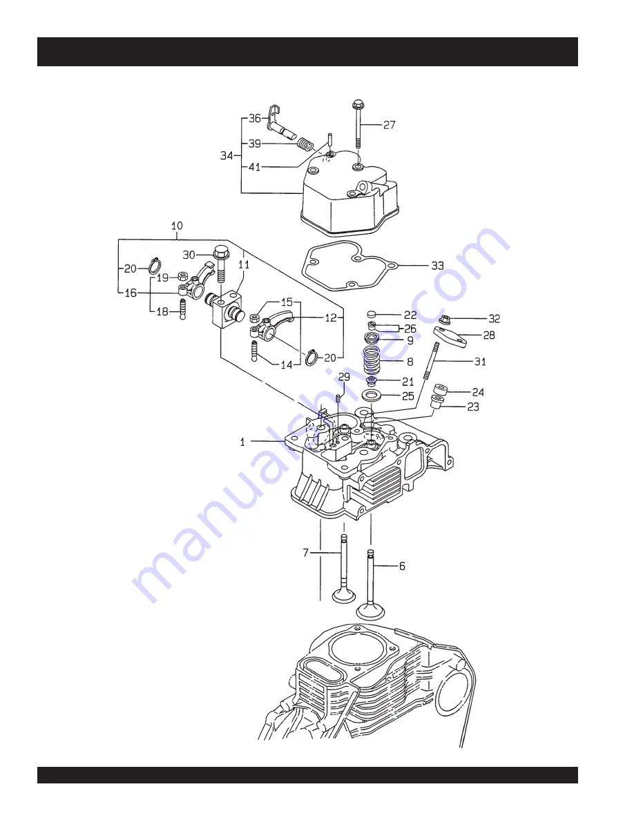 MULTIQUIP Mikasa MVH-402DSB Operation And Parts Manual Download Page 48