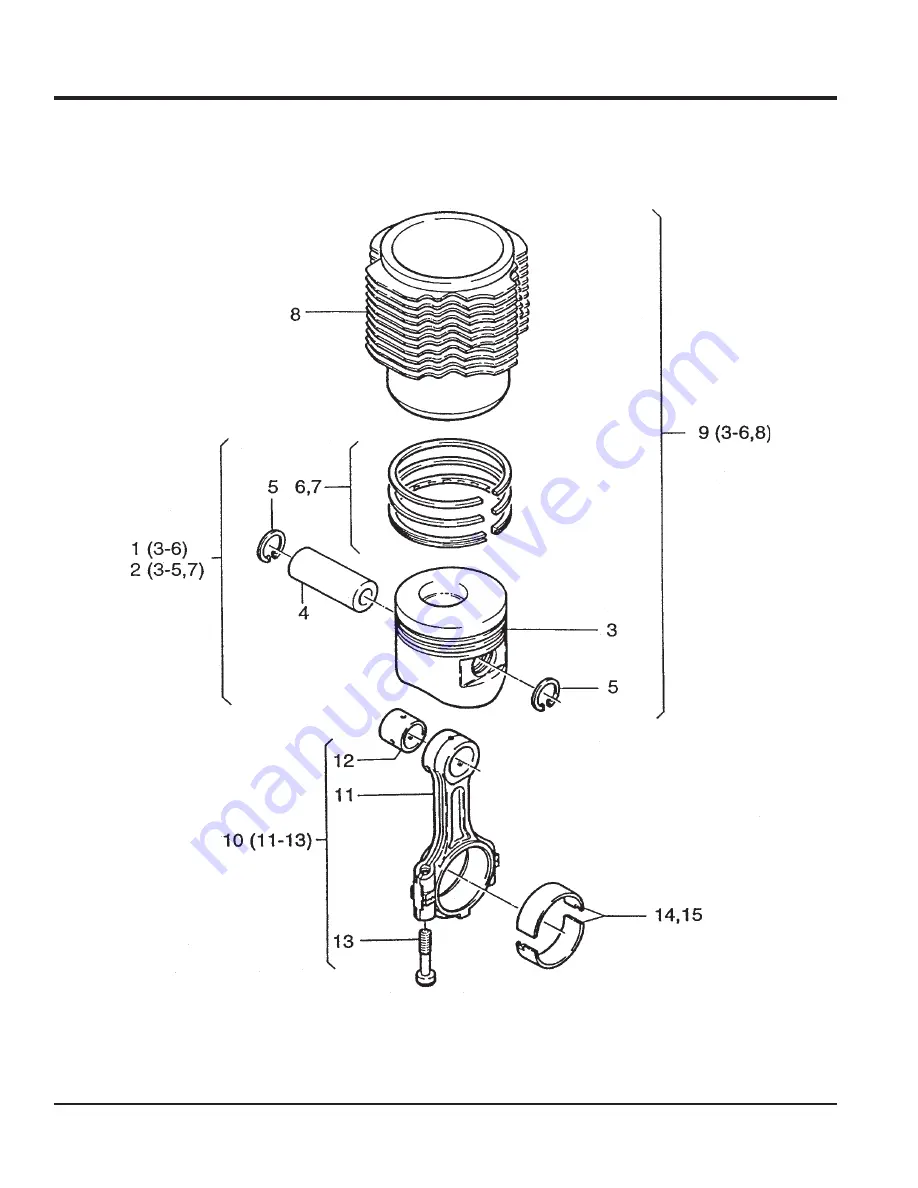 MULTIQUIP Mikasa MVH502DSB Operation And Parts Manual Download Page 57