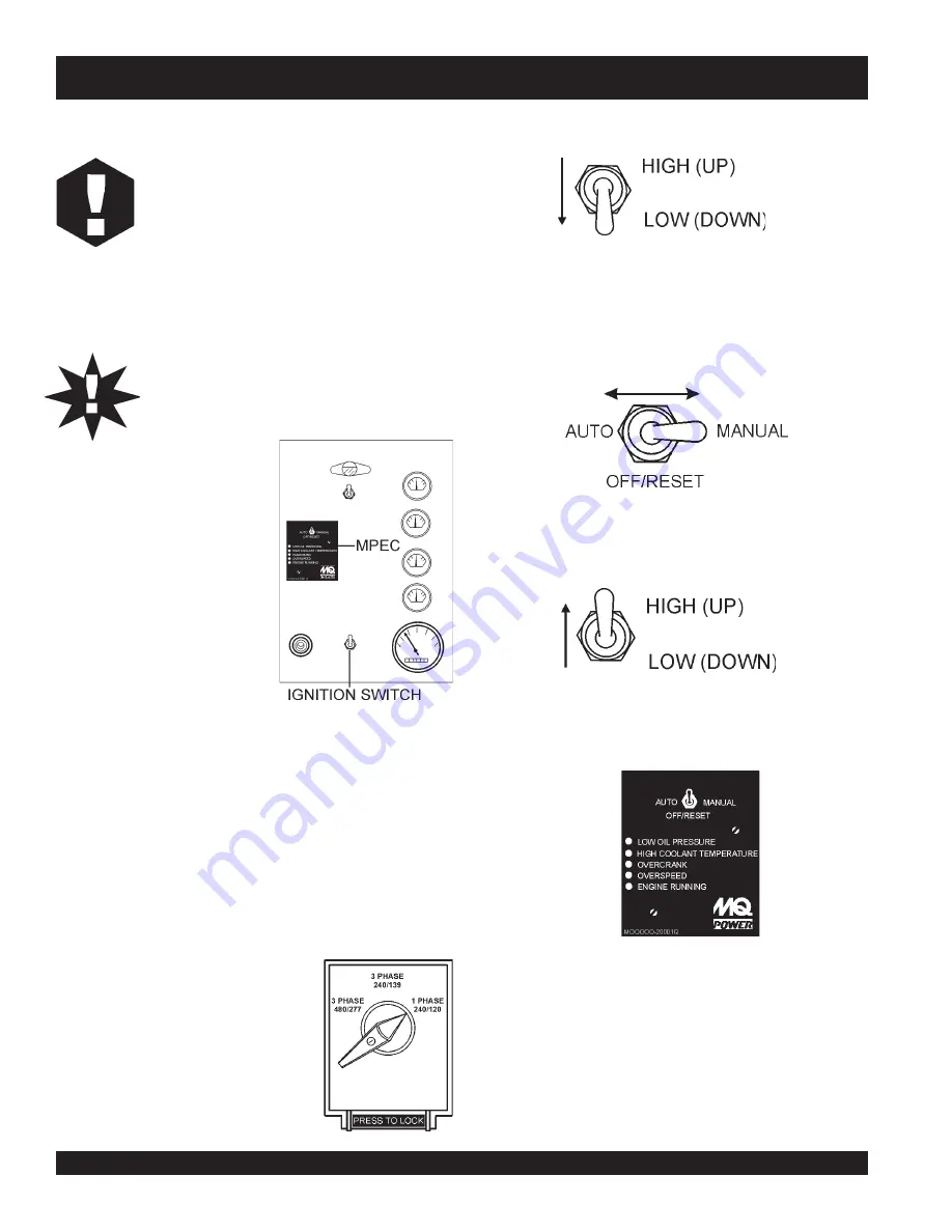 MULTIQUIP MQ POWER DCA-125SSJU Operation And Parts Manual Download Page 44