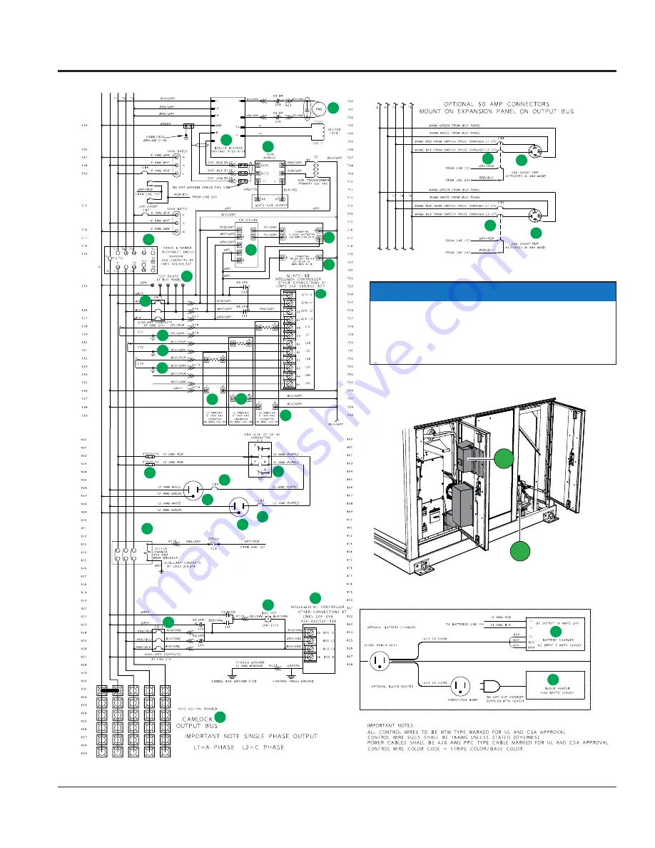 MULTIQUIP MQ POWER SG1400C4F Operation Manual Download Page 61