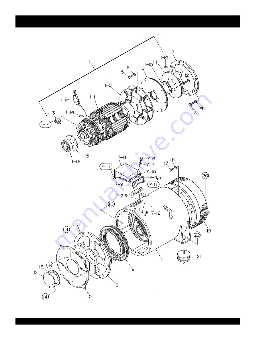 MULTIQUIP Power WHISPERWATT DCA-220SSK Operation And Parts Manual Download Page 74