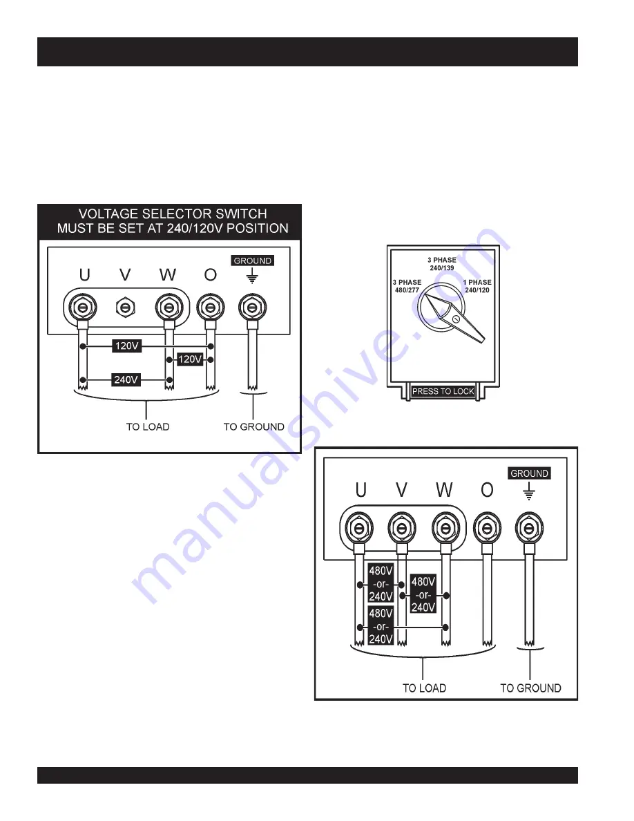 MULTIQUIP Power WHISPERWATT DCA-40SSI Parts And Operation Manual Download Page 36