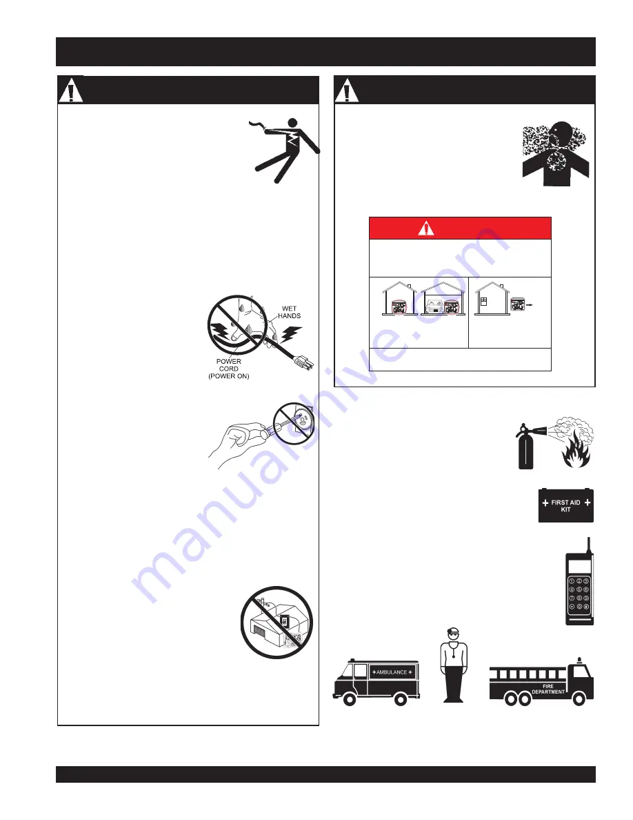 MULTIQUIP WHISPERWATT DCA-15SPXU4 Operation Manual Download Page 13