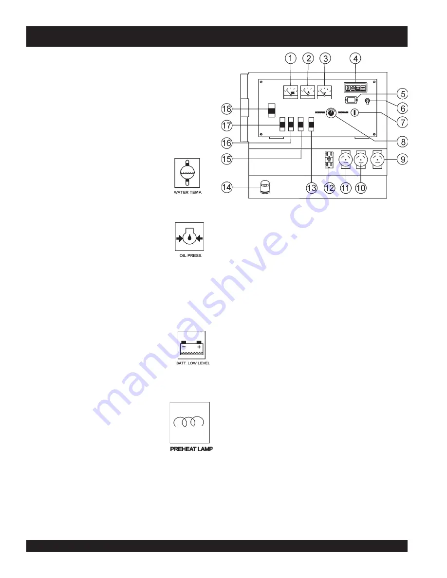 MULTIQUIP WHISPERWATT DCA10SPX4 Operation And Parts Manual Download Page 20