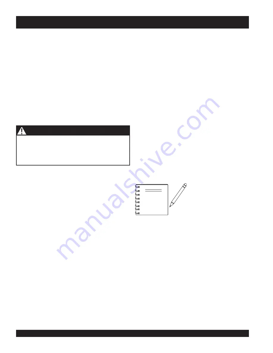 MULTIQUIP Whisperwatt TLG-12SPX4 Operation And Parts Manual Download Page 16