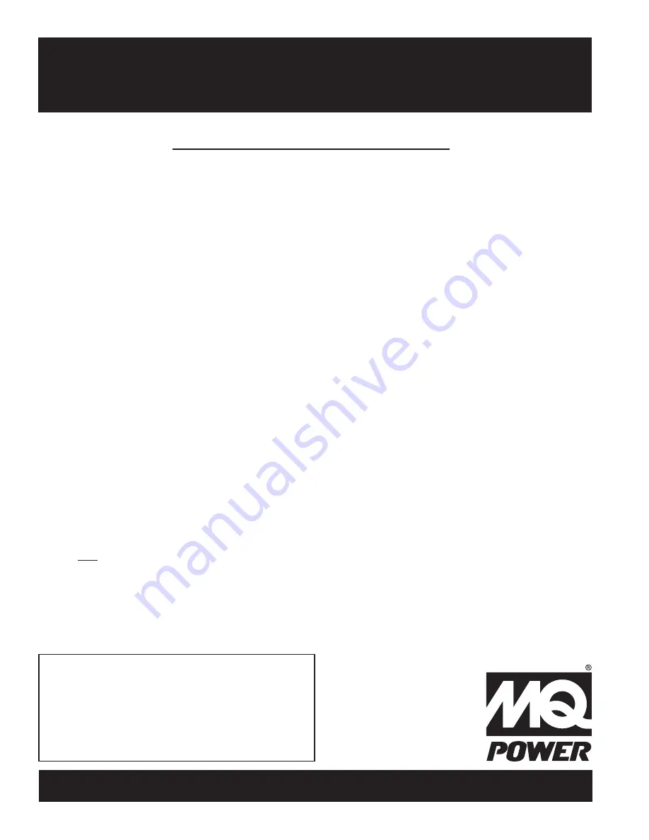 MULTIQUIP Whisperwatt TLG-12SPX4 Operation And Parts Manual Download Page 72