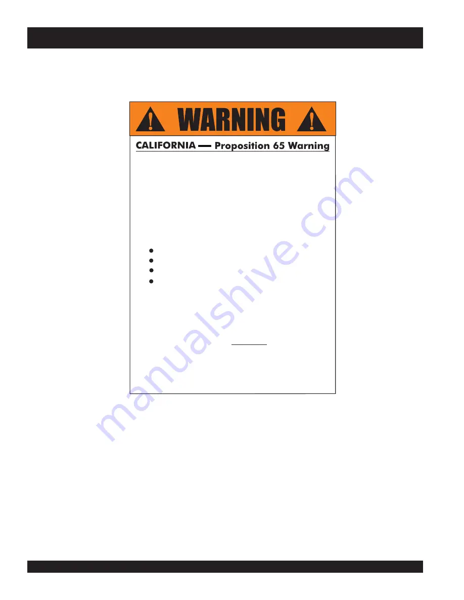 MULTIQUIP WHITEMAN EPOXY/M Series Operation And Parts Manual Download Page 2