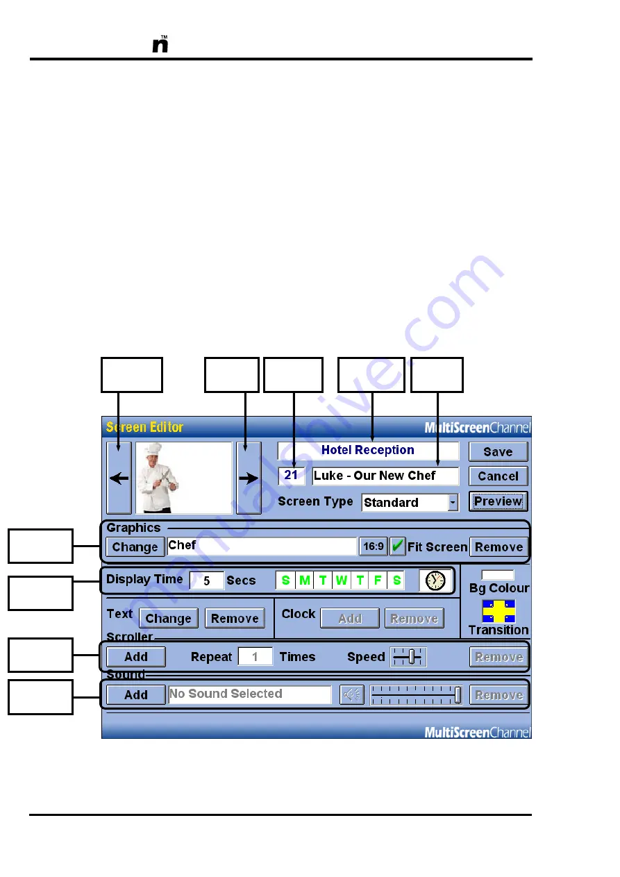 MultiScreen In House TV Communication System Operator'S Manual Download Page 34