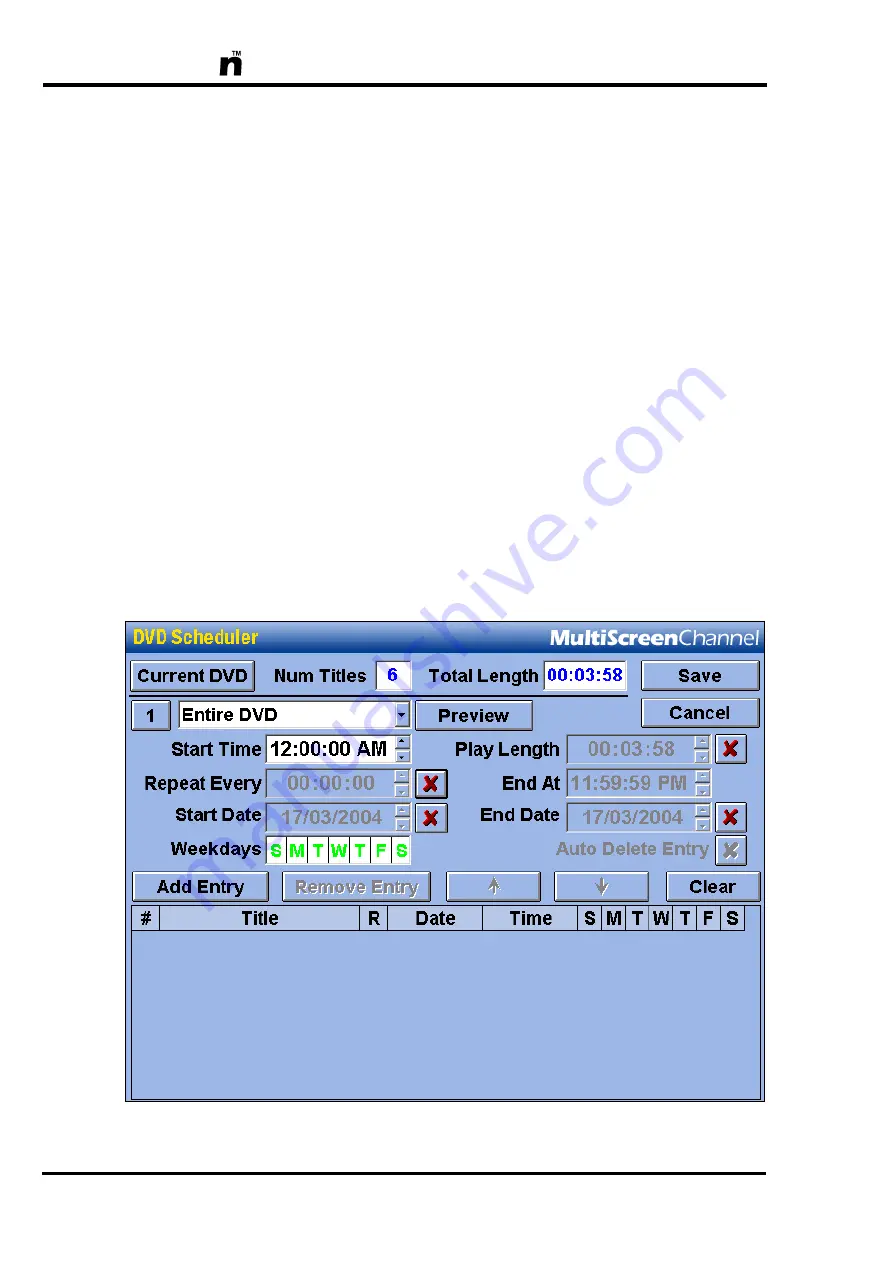 MultiScreen In House TV Communication System Operator'S Manual Download Page 98