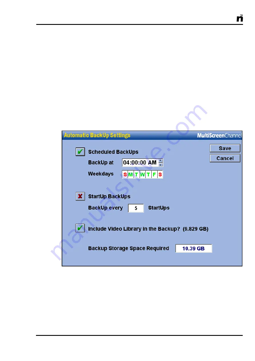 MultiScreen In House TV Communication System Operator'S Manual Download Page 121