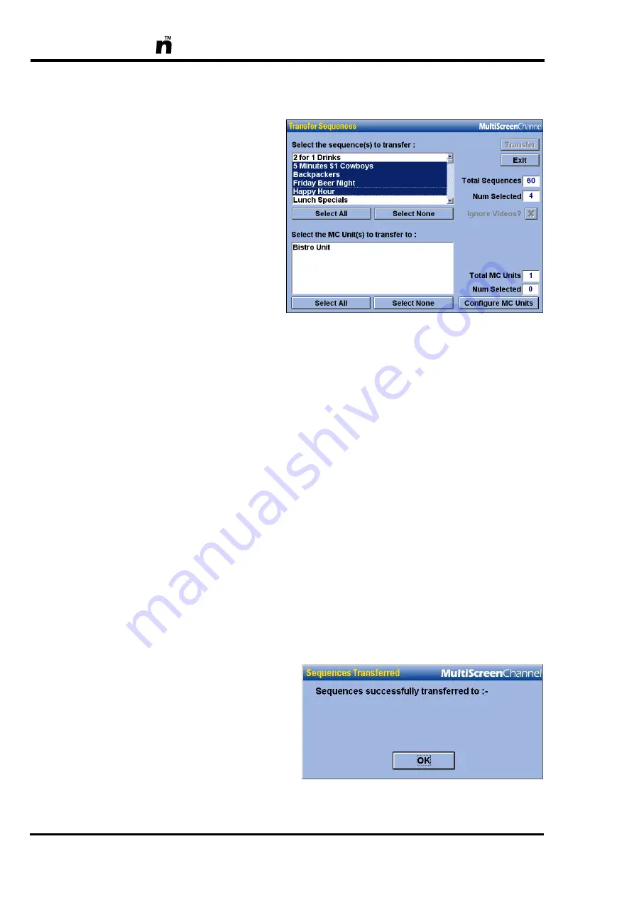 MultiScreen In House TV Communication System Operator'S Manual Download Page 162