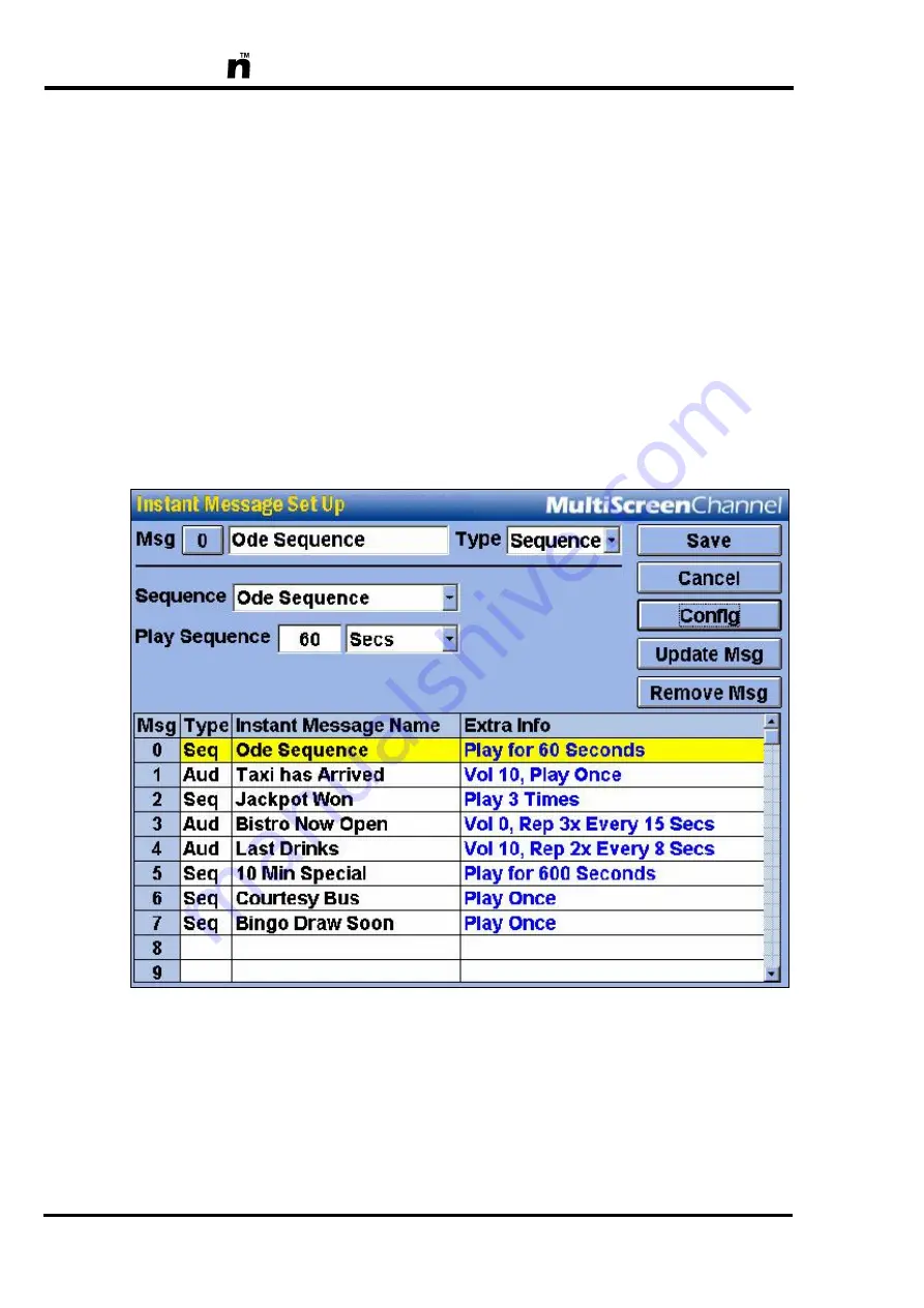 MultiScreen In House TV Communication System Operator'S Manual Download Page 214