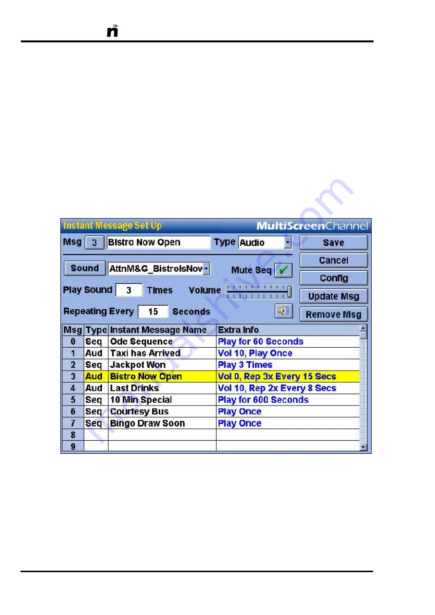 MultiScreen In House TV Communication System Скачать руководство пользователя страница 216