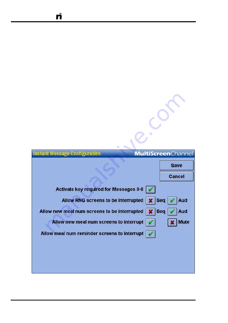 MultiScreen In House TV Communication System Operator'S Manual Download Page 218