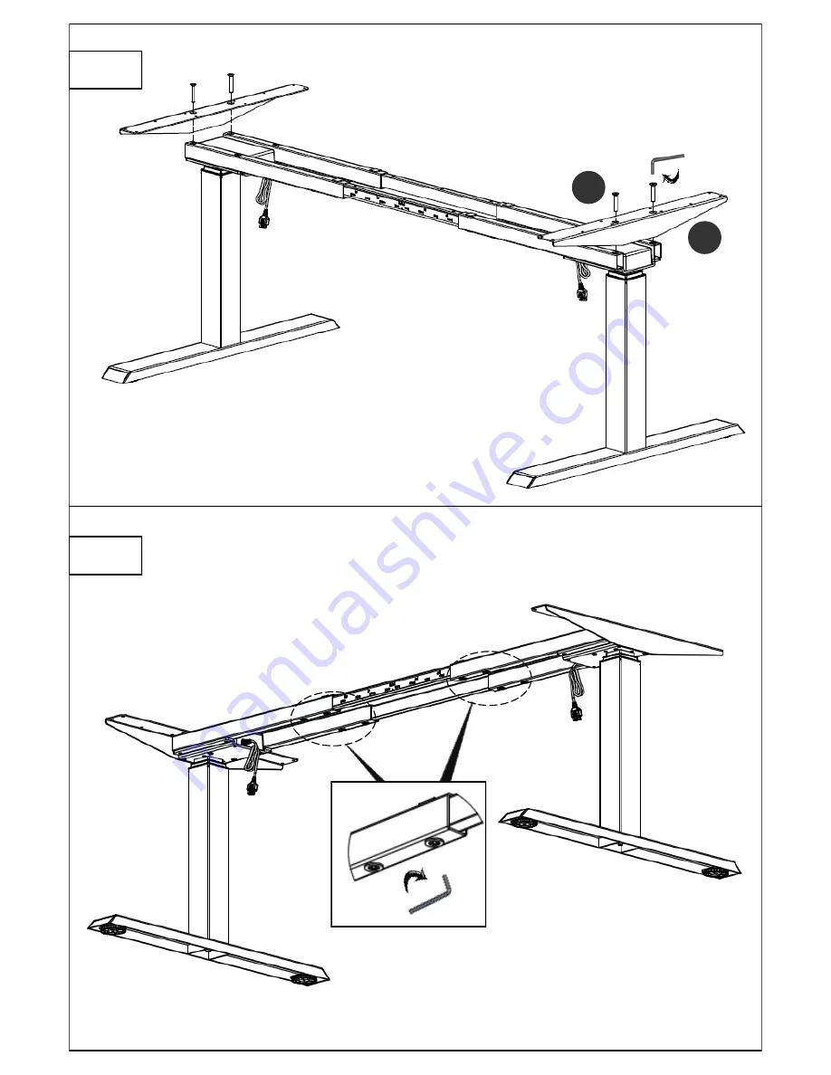 MultiTable ModDesk Pro-L Electric L-Shaped Standing Desk Скачать руководство пользователя страница 11