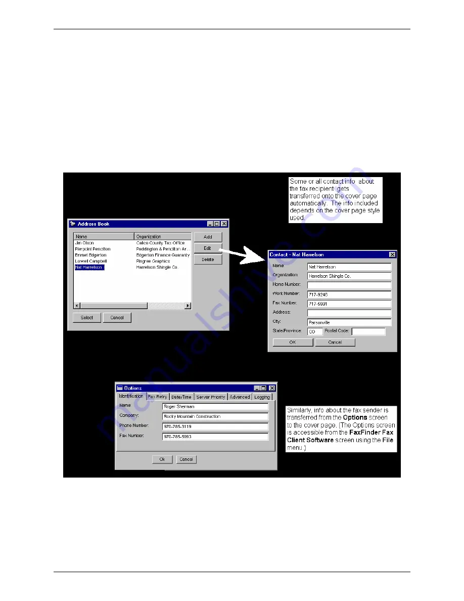 Multitech FaxFinder FF200 Administrator User Manual Download Page 107