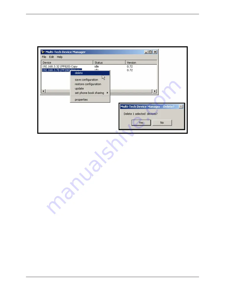 Multitech FaxFinder FF200 Administrator User Manual Download Page 146