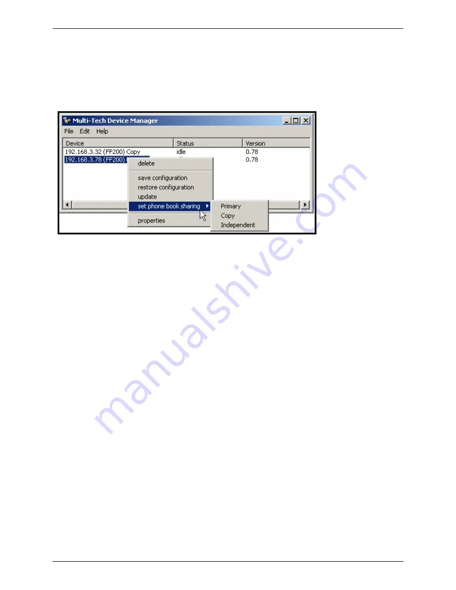 Multitech FaxFinder FF200 Administrator User Manual Download Page 150