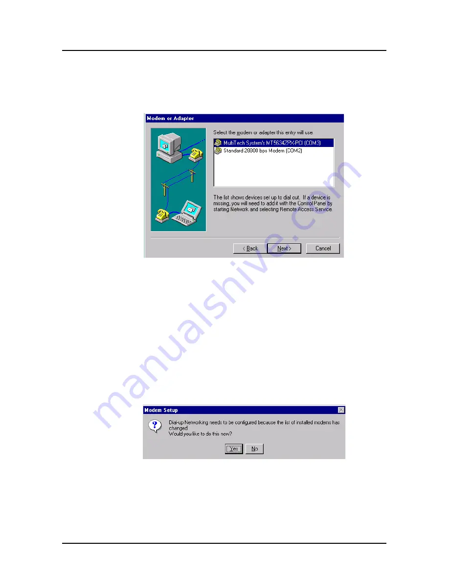 Multitech MT5634ZPX-PCl Quick Start Manual Download Page 19