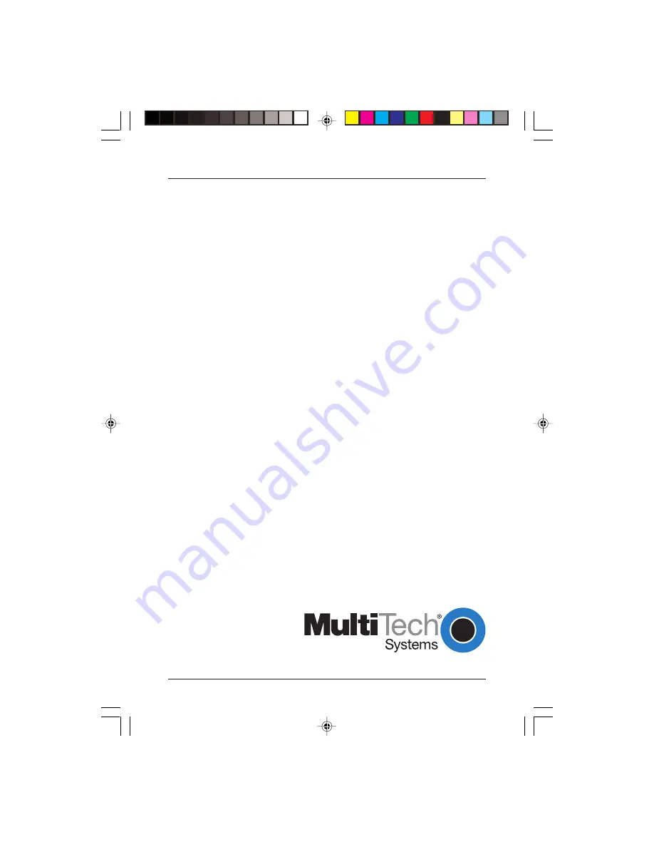 Multitech MT56DSU-R Owner'S Manual Download Page 1