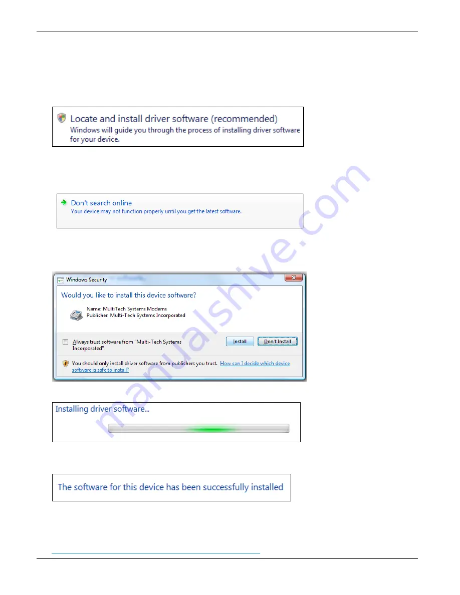 Multitech MT9234ZBAUSBCDC User Manual Download Page 13