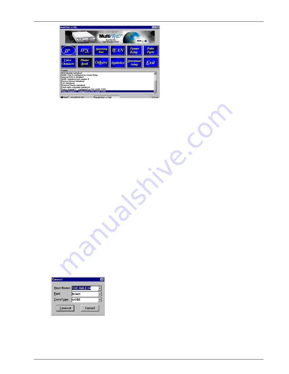 Multitech MultiFRAD FR220 User Manual Download Page 69