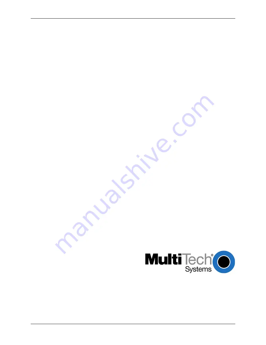 Multitech MultiMobile MT9234MU-CDC User Manual Download Page 1