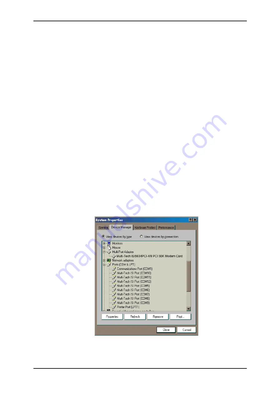 Multitech MultiModem ISI ISI5634UPCI Series Quick Start Manual Download Page 34