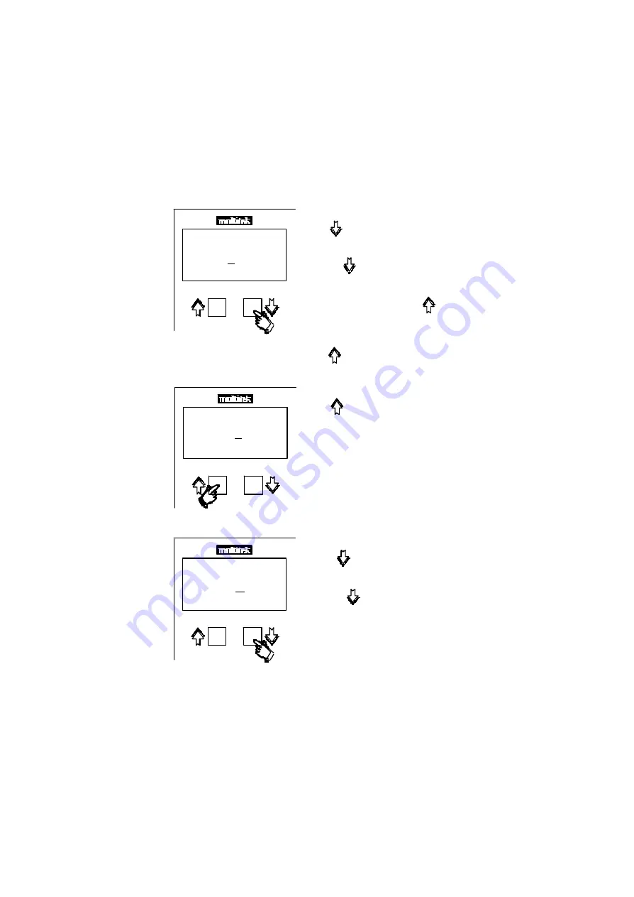 Multitek MULTIGEN M820-GM Series Operating Manual Download Page 51