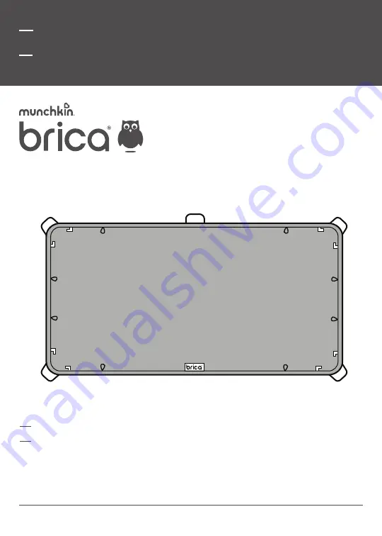 Munchkin Brica Magnetic Stretch to Fit Owner'S Manual Download Page 1