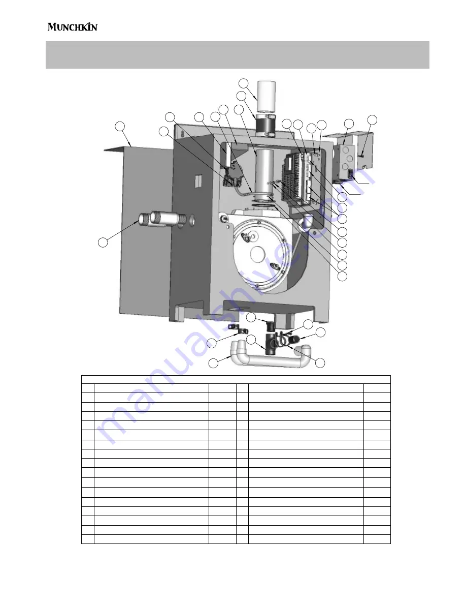 Munchkin Gas-Fired Hot Water Boiler Manual Download Page 67