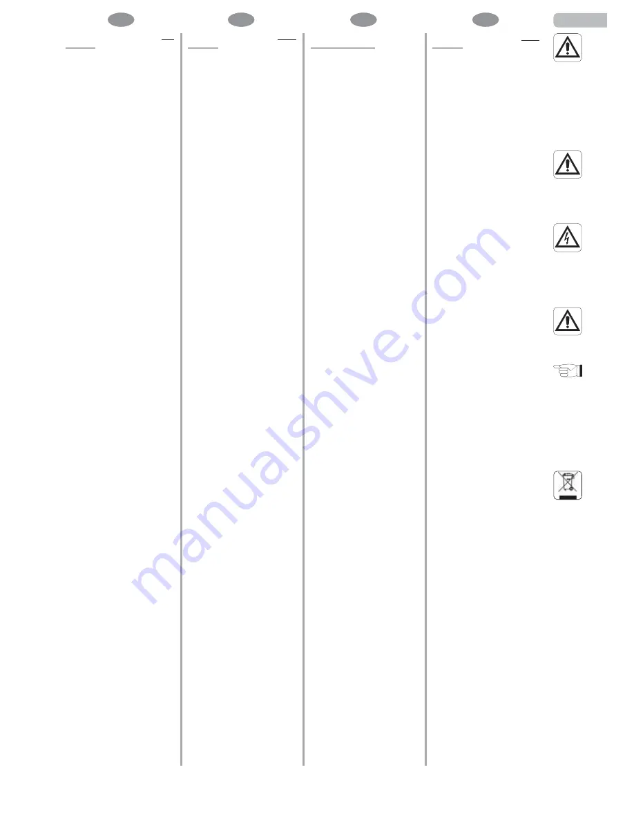 mundoclima CL19740 Instructions For Installation, Use And Maintenance Manual Download Page 11