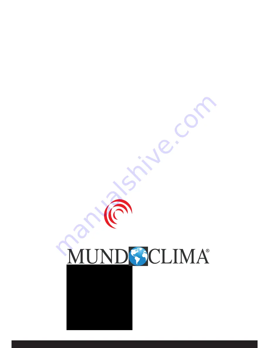 mundoclima CL23190 Installation Manual Download Page 22