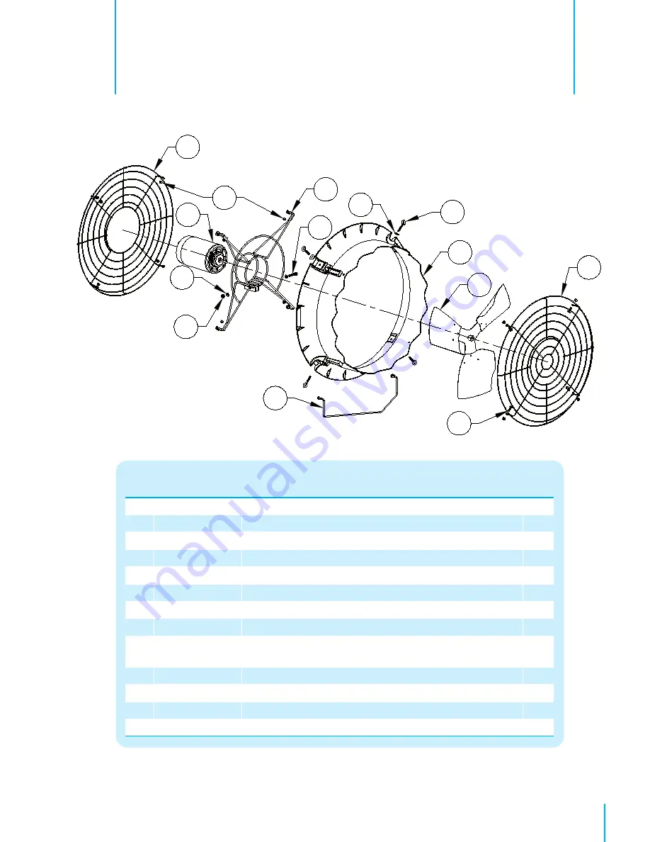 Munters CX24 Instruction Manual Download Page 13