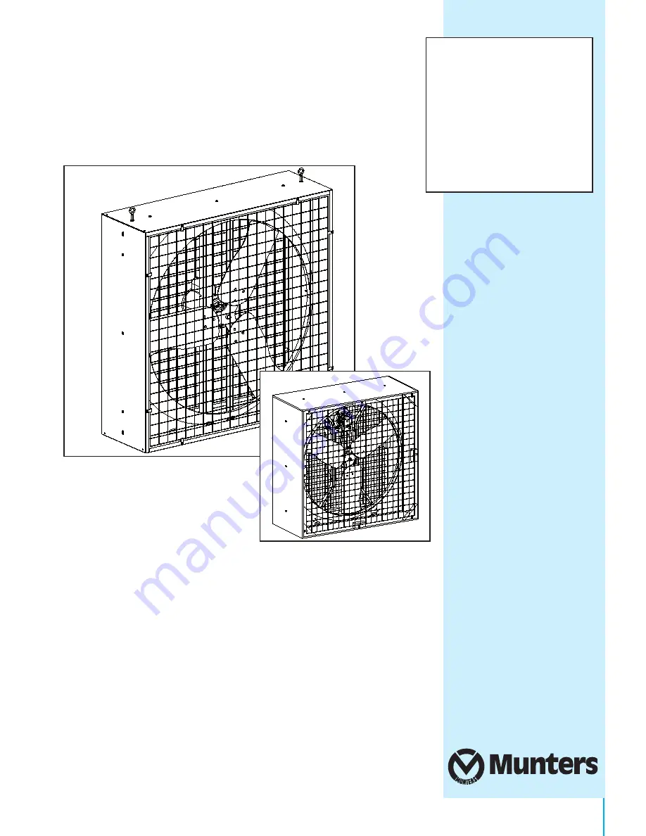 Munters GB H Series Скачать руководство пользователя страница 1