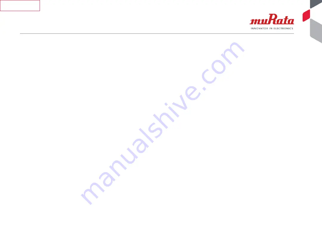 Murata 1PS Installation Manual Download Page 1